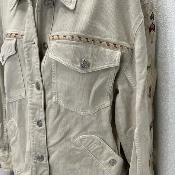 NEW ISABEL MARANT Étoile “Manona” Denim Jacket - Picture 5 of 10